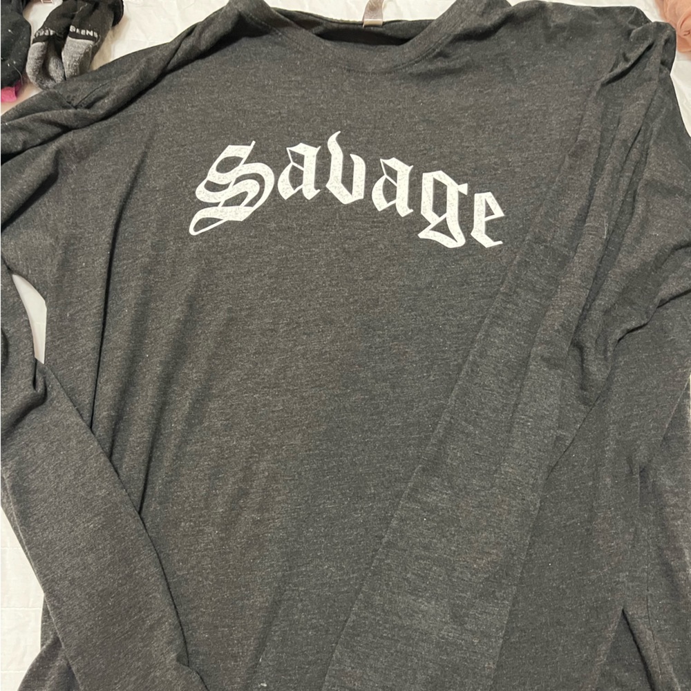 Women’s long sleeve tee 2xl Savage